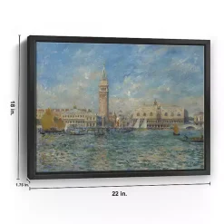The Doge's Palace, Venice Canvas Art Print, 18x22