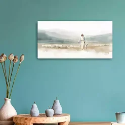 The Good Shepherd Canvas Art Print, 20x10 in.