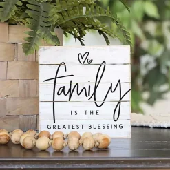 The Greatest Blessing Wood Wall Plaque