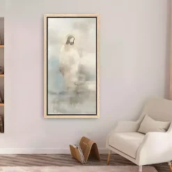 The Very Thought of Thee Framed Canvas Art Print