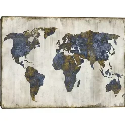 The World I Canvas Art Print