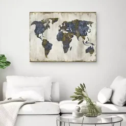 The World I Canvas Art Print