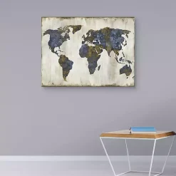 The World I Canvas Art Print