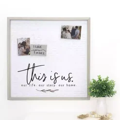 This is Us Framed Magnetic Board
