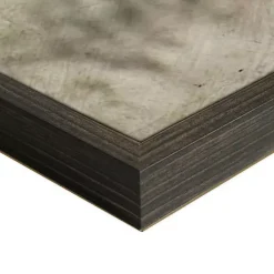 Thunder Ridge Distressed Framed Canvas Art Print