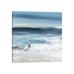 Tidal Sea Bird Canvas Art Print