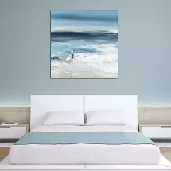 Tidal Sea Bird Canvas Art Print