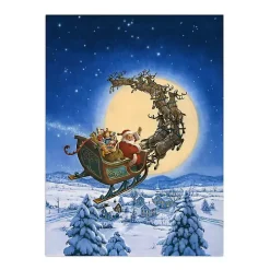 To All A Good Night Canvas Art Print