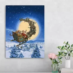 To All A Good Night Canvas Art Print