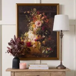 Traditional Floral Still Life Framed Art Print