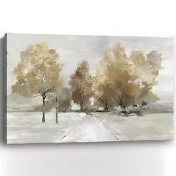Trail Under the Trees Giclee Canvas Art Print