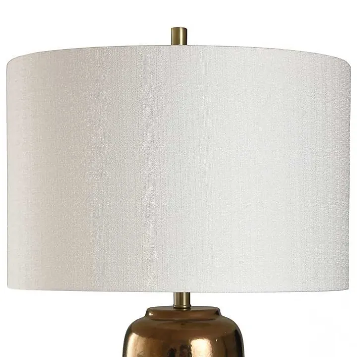 Transitional Ceramic & Metal Table Lamp