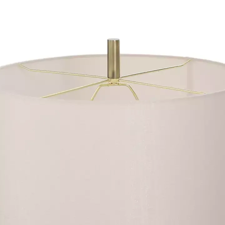 Transitional Ceramic & Metal Table Lamp