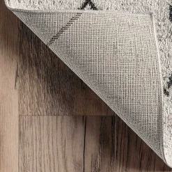 Transitional Moroccan Washable Area Rug, 4x6