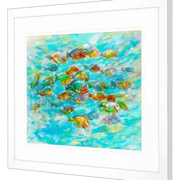 Tropical Colors Framed Art Print