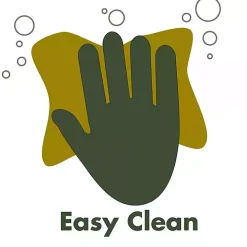 Turquoise Striped Outdoor Deep Seat Cushion