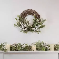 Twig and Frosted Berry Wreath