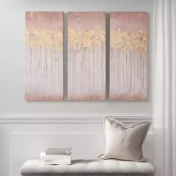 Twilight Forest Canvas Art Prints, Set of 3