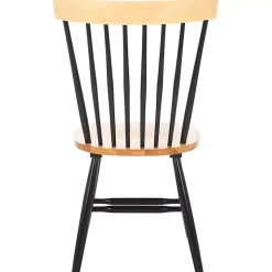 Two-Tone Parker Spindle Dining Chairs, Set of 2