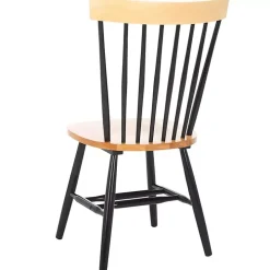 Two-Tone Parker Spindle Dining Chairs, Set of 2