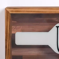 Uncork and Unwind Cork Holder Wall Plaque