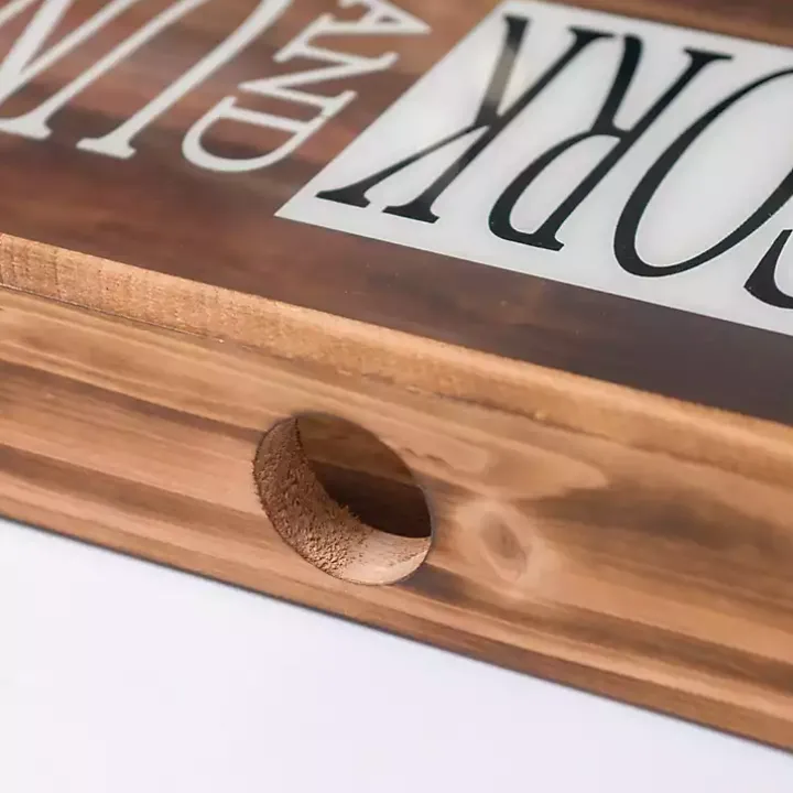 Uncork and Unwind Cork Holder Wall Plaque