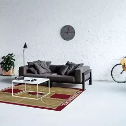 University of Arkansas Courtside Area Rug, 4x6