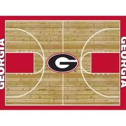 University of Georgia Courtside Area Rug, 4x6