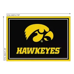 University of Iowa Area Rug, 3x4