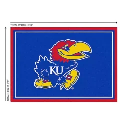 University of Kansas Area Rug, 3x4