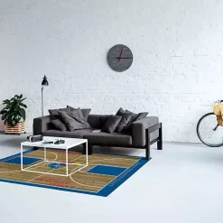 University of Kansas Courtside Area Rug, 4x6