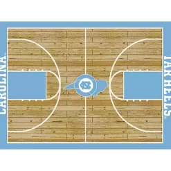 University of North Carolina Courtside Rug, 4x6