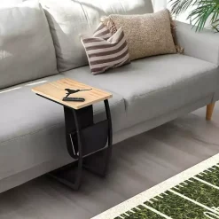 University of Texas Wood C-Table