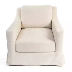 Upholstered Weekend Swivel Accent Chair