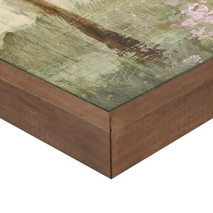 Valley of Green Framed Canvas Art Print