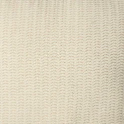 Vanilla Trapeze Organic Cotton Throw Pillow