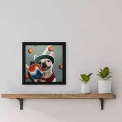 Varsity Pickle Framed Art Print