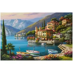Villa Bella Vista Canvas Art Print, 36x24 in.