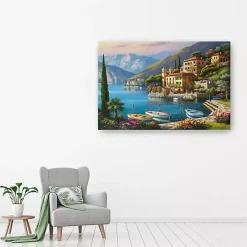 Villa Bella Vista Canvas Art Print, 60x40 in.