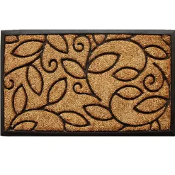 Vine Leaves Swirl Doormat, 36x24 in.