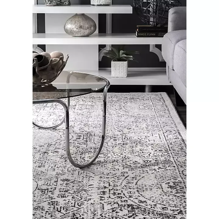 Vintage Floral Minta Area Rug, 8x10