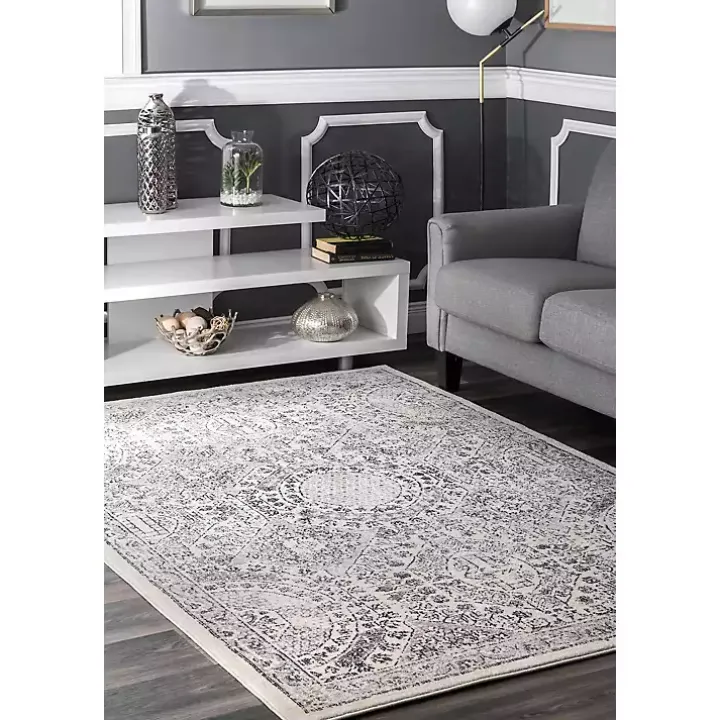 Vintage Floral Minta Area Rug, 5x7