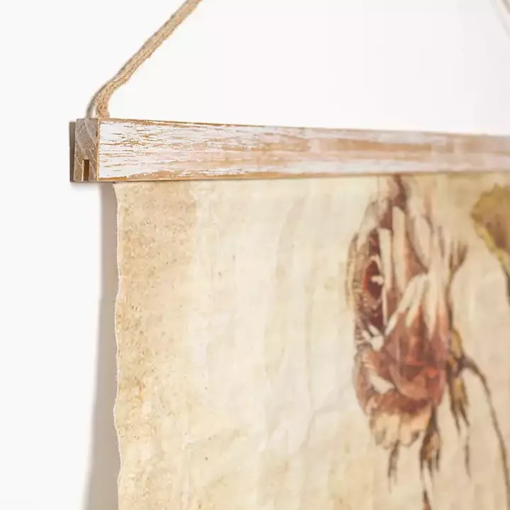 Vintage Roses Hanging Tapestry