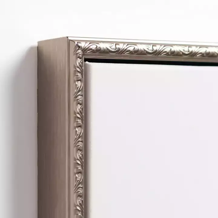 Vintage Wine Glass Framed Canvas Art Print