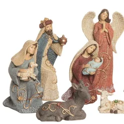 Waffle Weave 10-pc. Nativity Set
