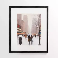 Walk in the City Framed Art Print