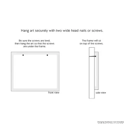 Walk On The Beach Framed Canvas Art Print