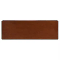 Walnut Brown Floating Shelves, Set of 2