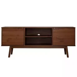Walnut Solid Wood TV Console