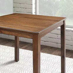 Walnut Wood Brooke 5-pc. Counter Height Set